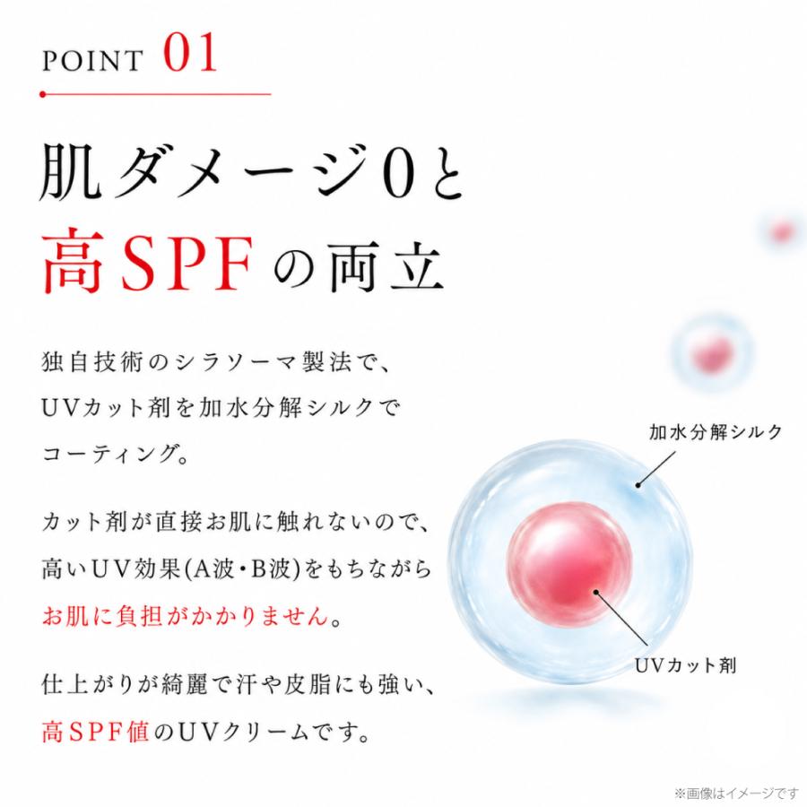 【公式】エポラーシェ カラーUV&ベース(SPF50+PA+++) 日焼け止め 無添加 クリーム 天然色素 |  | 06