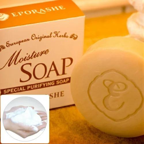 エポラーシェ モイスチャーソープ 洗顔石鹸 無添加 保湿 ホワイトクレイ |  | 10