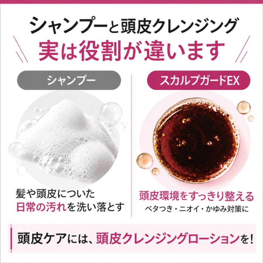 エポラーシェ スカルプガードEX 洗い流し専用 クレンジングスプレー 無添加 カタラーゼ 頭皮 |  | 04