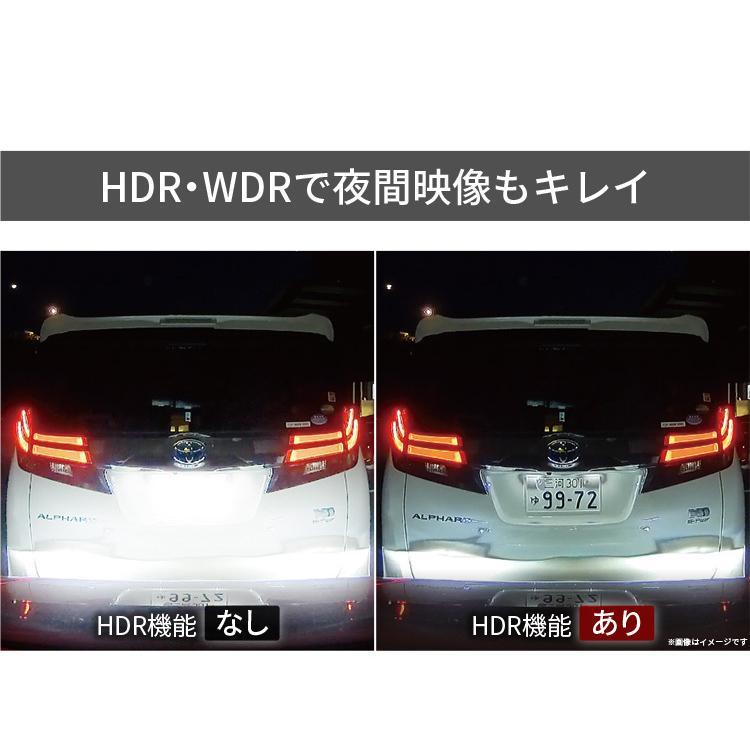 コムテック（Comtec） HDR361GW ドラレコ 360°カメラ＋リヤカメラ GPS