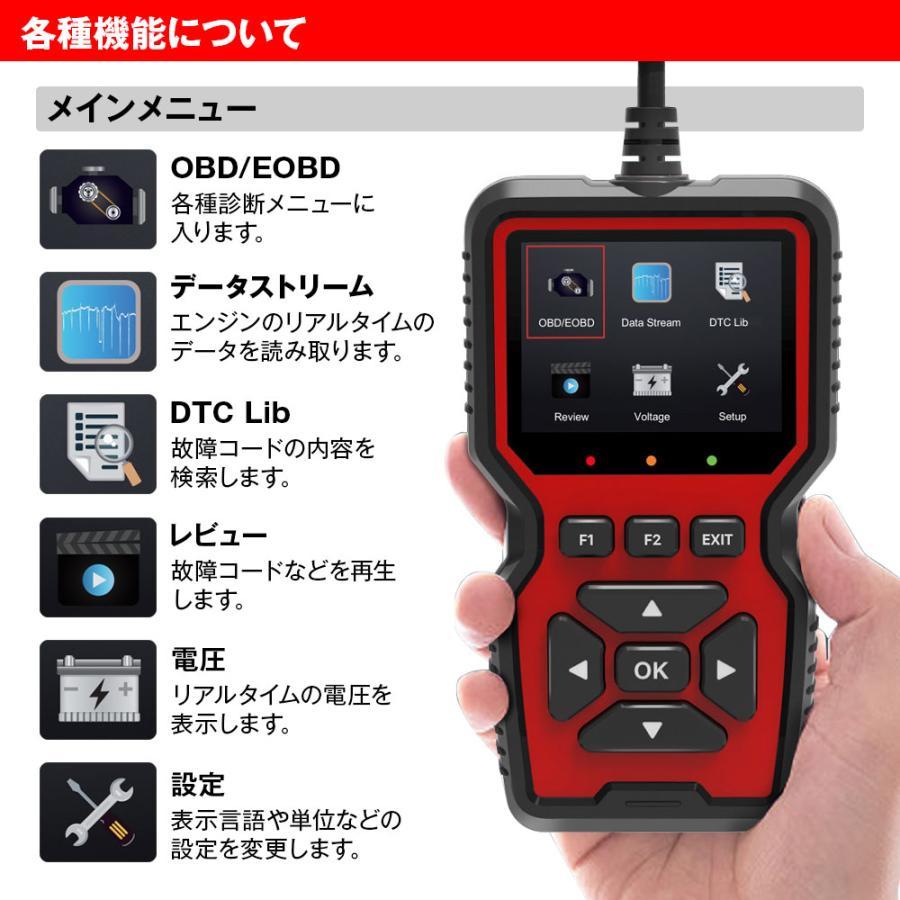OBD-DIA02 MAXWIN OBD車両診断機  OBD2 整備 メンテ 診断 | MAXWIN | 07