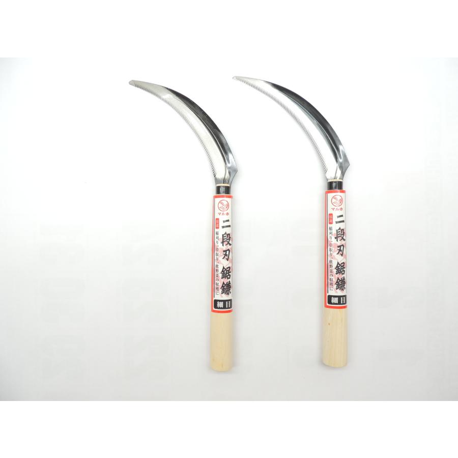 お買い得　新品　鋸鎌　日本製　のこぎりがま　20丁 楽天市場】日本製 手打 鋸鎌 小目 稲荷馬 のこぎり鎌 : 刃物・道具の