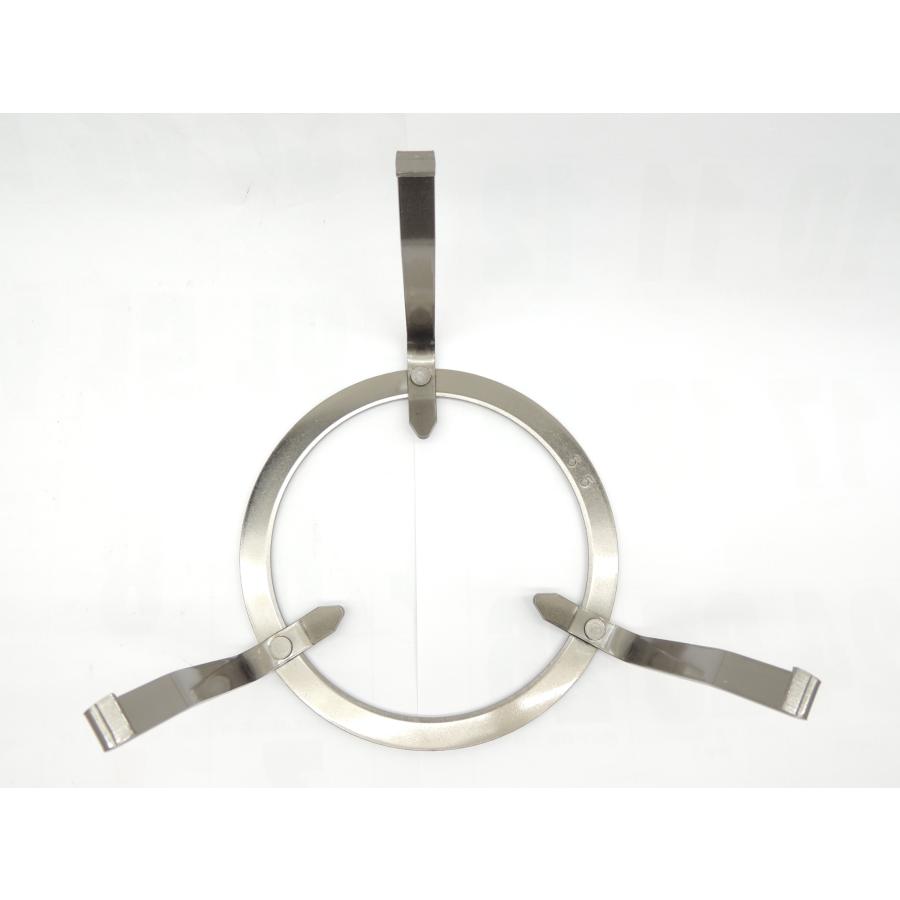 日本製 鍛冶助 鉄 ブロンズ 五徳 5寸5分 165ミリ ゴトク ごとく