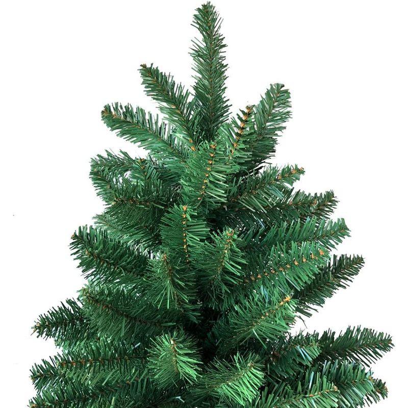 最高級リッチ　スリムタイプ　クリスマスツリー210cm　ヌードツリー　モミの木高密度ツリー　ドイツ、ベルギー輸出専用TCA16-011S-2