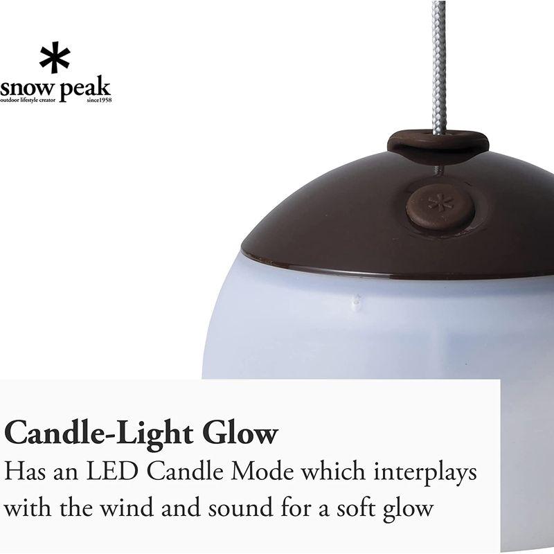 スノーピーク(snow peak) ほおずき つち ES-070BR ブラウン snow peak ほおずき つち ES 070BR ブラウン