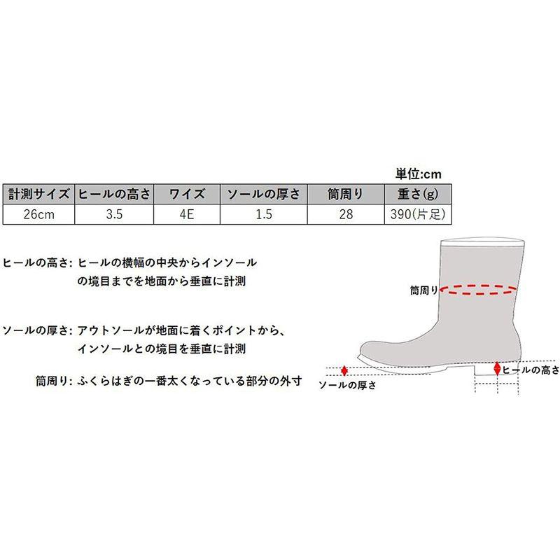 アサヒトップドライ ショートブーツ レインシューズ 防水性 ゴアテックス TDY-3836 メンズ ブラックPB 24.0 cm 4E cm 4E ショートブーツ レインシューズ 防水性 ゴアテックス TDY メンズ ブラックPB