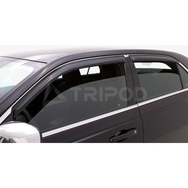 車 クライスラー 300C メッキモール付き ドアバイザー サイドバイザー