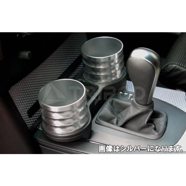 ALCABOドリンクホルダー for BMW E60/E61 ブラックカップ : 輸入車