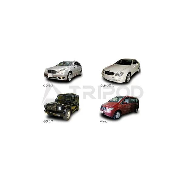 2DINカーナビ取付キット - ベンツGクラス(W463) 01-07y ブラックパネル - AVインターフェイス.com AVC203-639 ベンツVIANOクラス(W639)前期 2DIN取付KIT