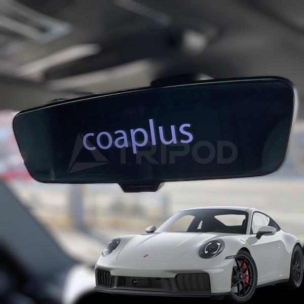 COA-DIM3800A ポルシェ911/ケイマン/ボクスター デジタルインナーミラードライブレコーダー内蔵 フロントカメラ別体式モデル 車外リアカメラセット！の画像