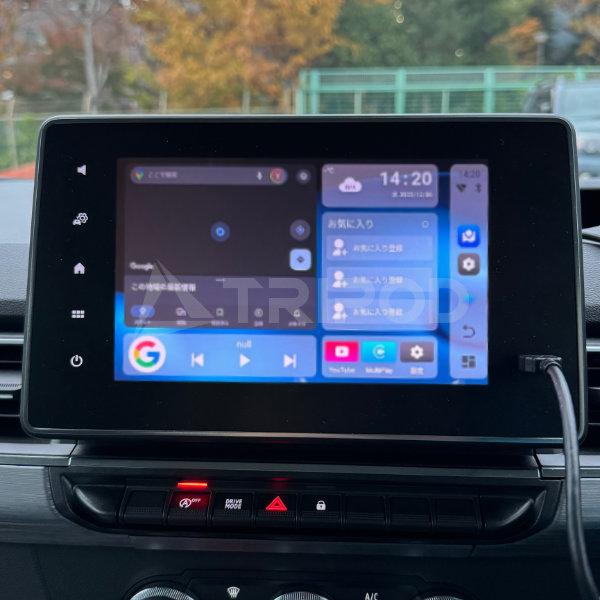 ルノー（RENAULT） UROID MAX 純正Apple CarPlay搭載車両で動画アプリ