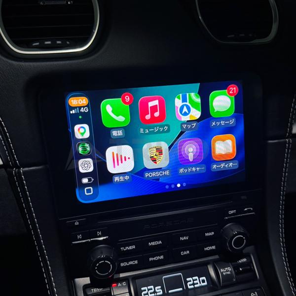 CZT-PO-PCM4 ポルシェ専用 PCM4.0対応 Apple CarPlayが純正タッチパネルで操作可能になるCarPlayインターフェース | PORSCHE | 02
