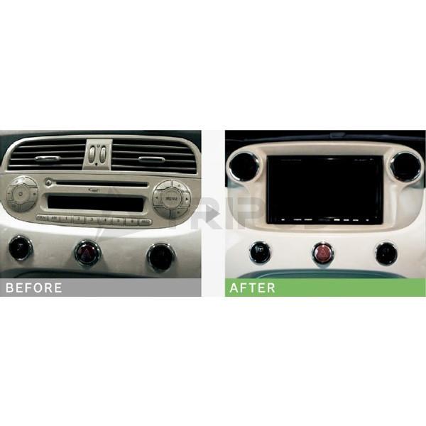 F500-02BE-CAN FIAT500 / フィアット５００ 2DINキット ベージュ |  | 01