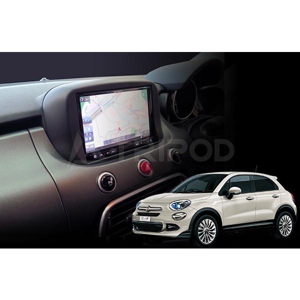 FIAT（フィアット） F500X-03BK-CAN フィアット500X 2DINナビ取付
