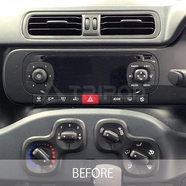 FIAT500 1DINキット 取り付けキット ナビ取り付けなら ナビ＆オーディオ取付用品専門店「サウンドホンポ