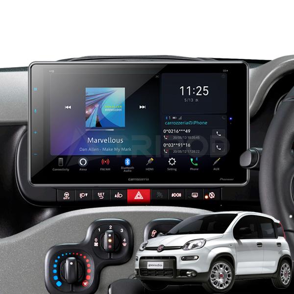 FIAT500 1DINキット 取り付けキット FIAT500 1DINキット 取り付けキット ナビ取り付けなら ナビ