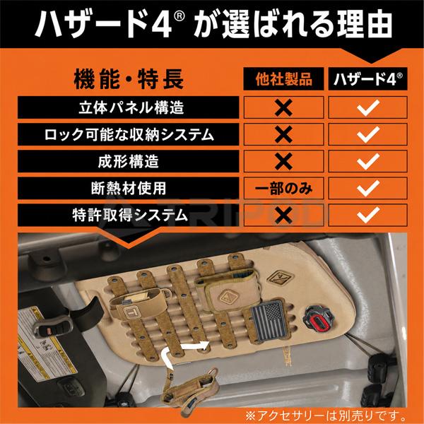 Wrangler（ラングラー） ハザード4 ヘッドライナーペア（ブラック