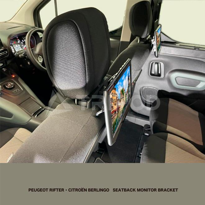 PEUGEOT（プジョー） アルパイン製 SSA9S専用 シートバックモニター