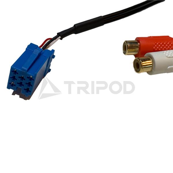 STFTAUX02 FIAT500 アバルト パンダ トリビュート ALFA MiTo 純正デッキ用AUXコード | FIAT | 01