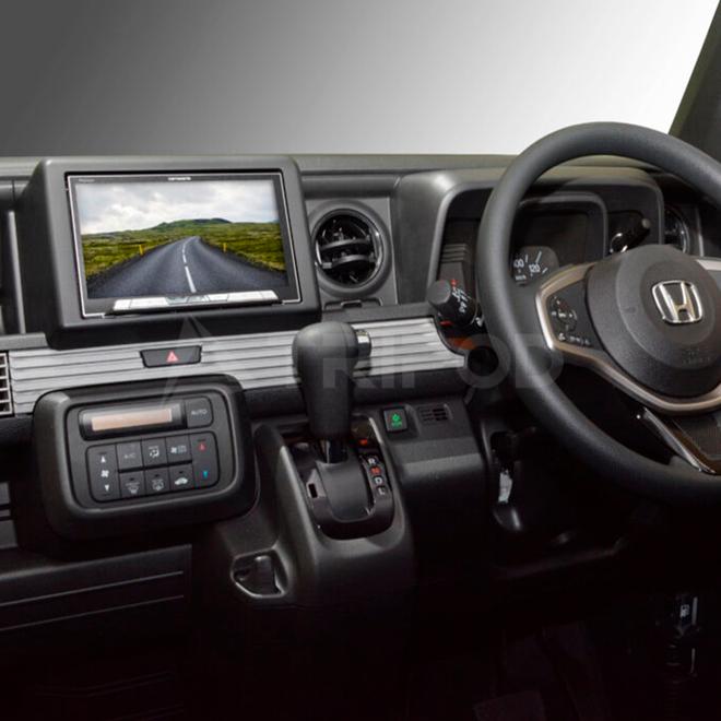 nバン専用　 8インチ取り付けフレームセット ホンダ（HONDA） N-VAN(オーディオレス車)用 8インチ型カー