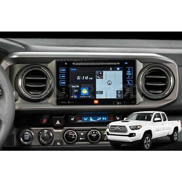 US TOYOTAタコマ　カーオーディオ取付キット　 2016〜 PAC JAPAN | TY5100 USトヨタ タコマ(2016y〜) 2DINオーディオ用ナビ