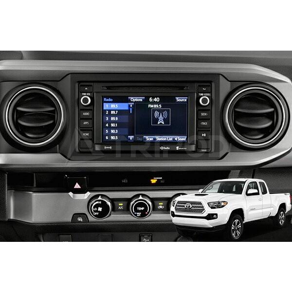 US TOYOTAタコマ　カーオーディオ取付キット　 2016〜 PAC JAPAN | TY5101 USトヨタ タコマ(2016y〜) 2DINオーディオ用ナビ