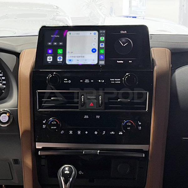 フォード UROID MAX インフィニティ 純正Apple CarPlay搭載車両で動画