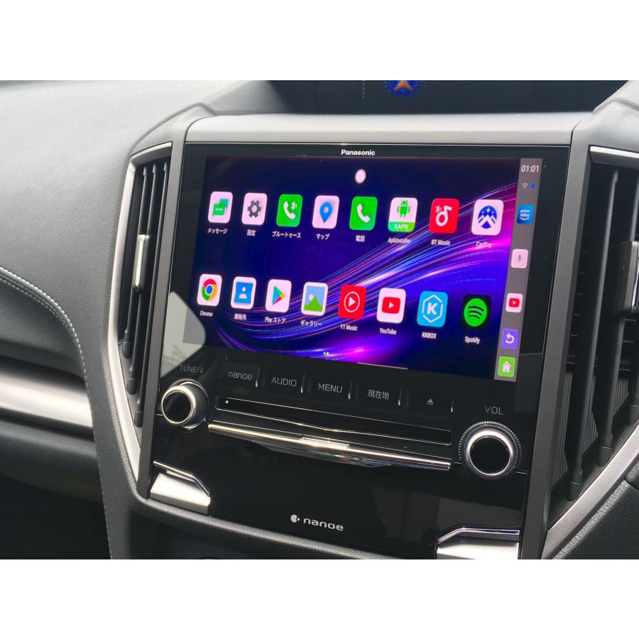 フォード UROID MAX スバル 純正Apple CarPlay搭載車両で動画アプリの