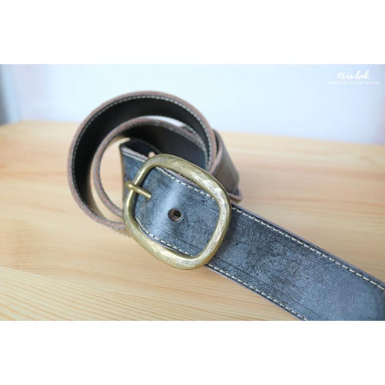 ベルト　ブライドルレザー イングランドブライドル 　ソリッドバックル |  | 03