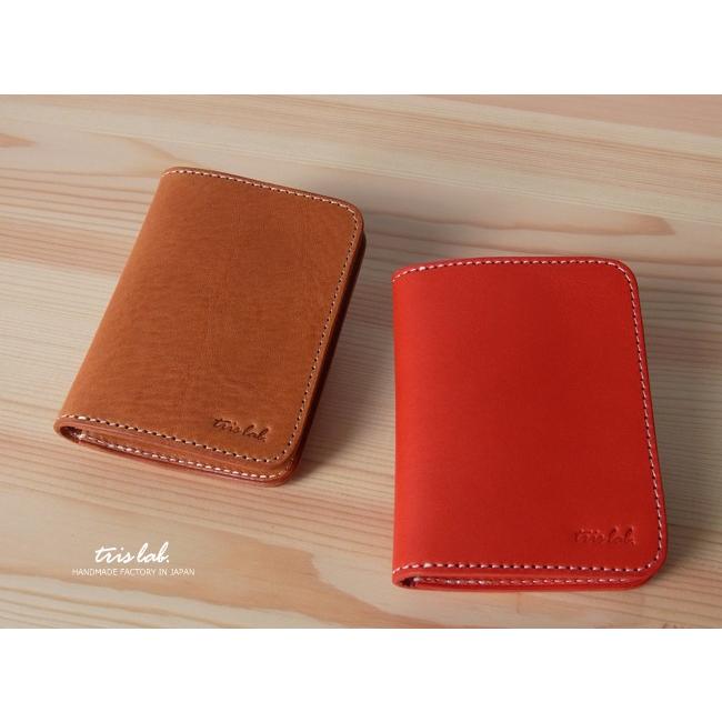 ハローパスケース　〈窓つき〉　イタリアヌメ　カードケース |  | 01