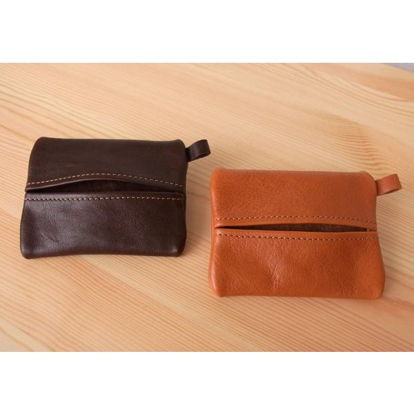 ティッシュケース　本ヌメ革 | 