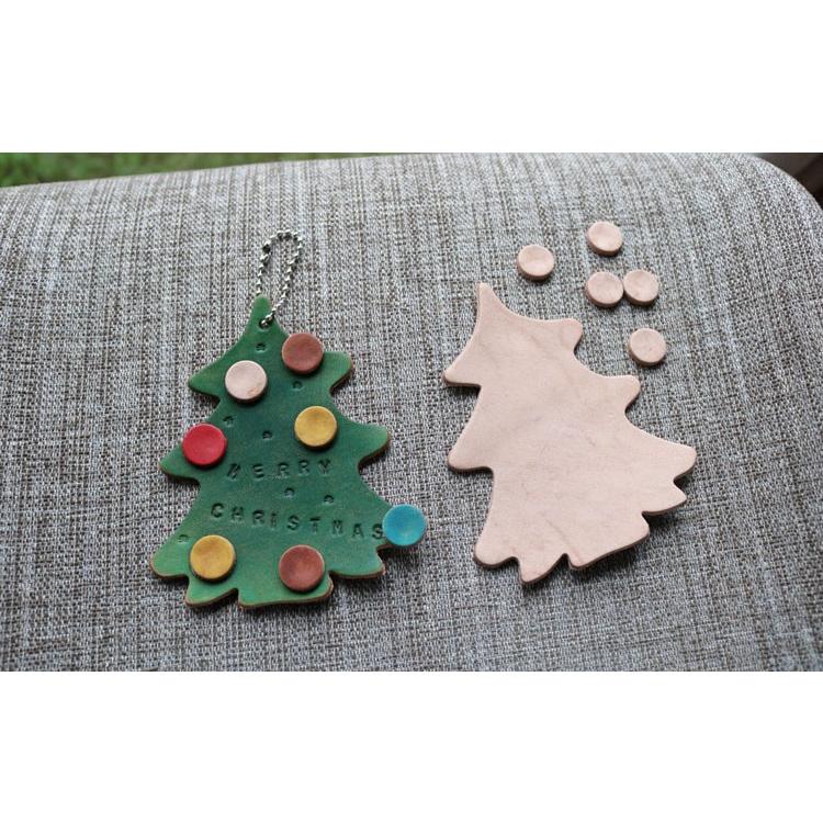 ODEKAKEチャーム　木のかたち　（名入れ）レザー | 