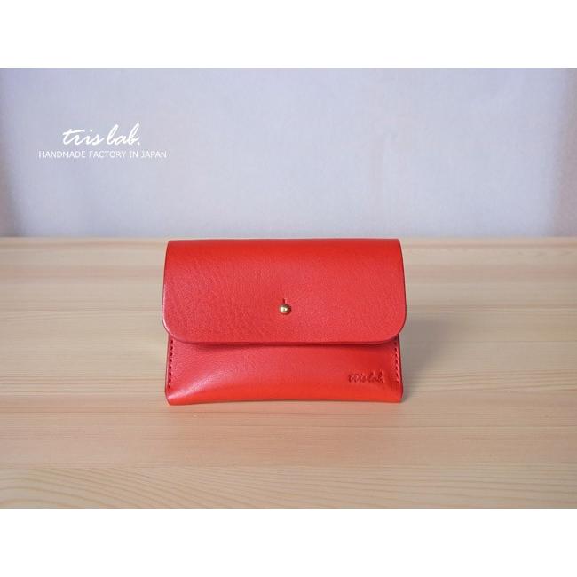 名刺入れ カードケース　イタリアレザー　（とまと） | 