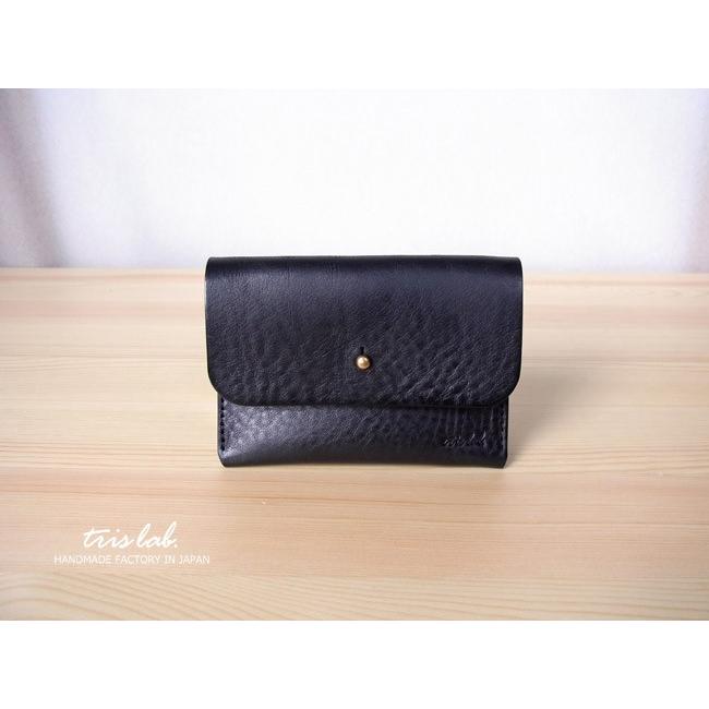 名刺入れ カードケース　イタリアレザー　（ブラック） | 
