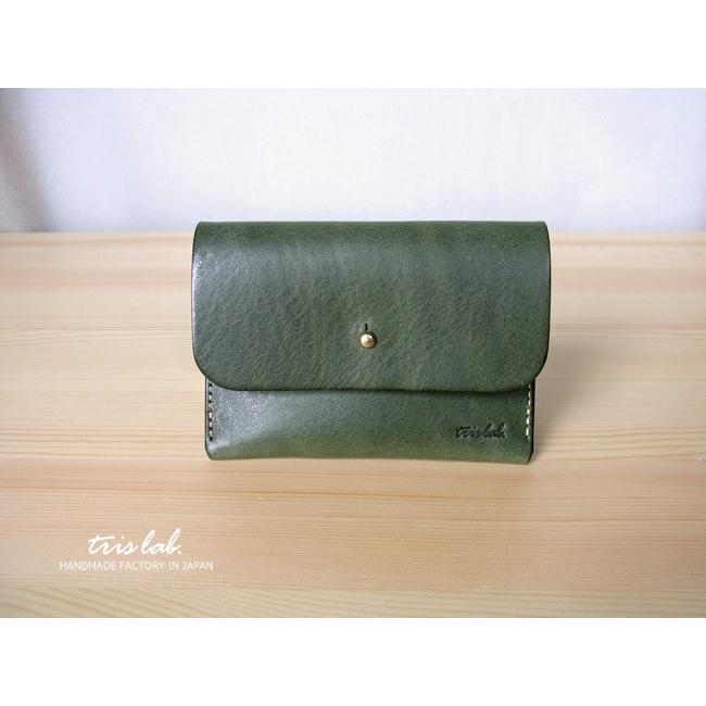 名刺入れ カードケース　イタリアレザー　（グリーン） | 