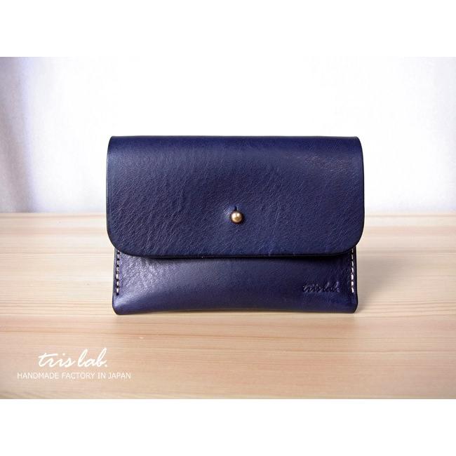 名刺入れ カードケース　イタリアレザー　（ネイビーブルー） |  | 01