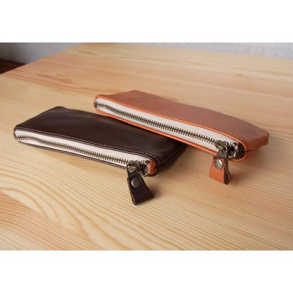 ペンケース　ヌメ |  | 02