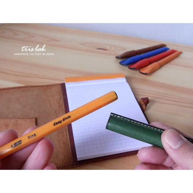 ペン　革巻きペン　イタリアンレザー |  | 02