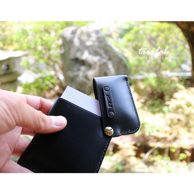 名刺・カードケース　"poco" -colored formal-　単色BLK 意匠権取得済 | 