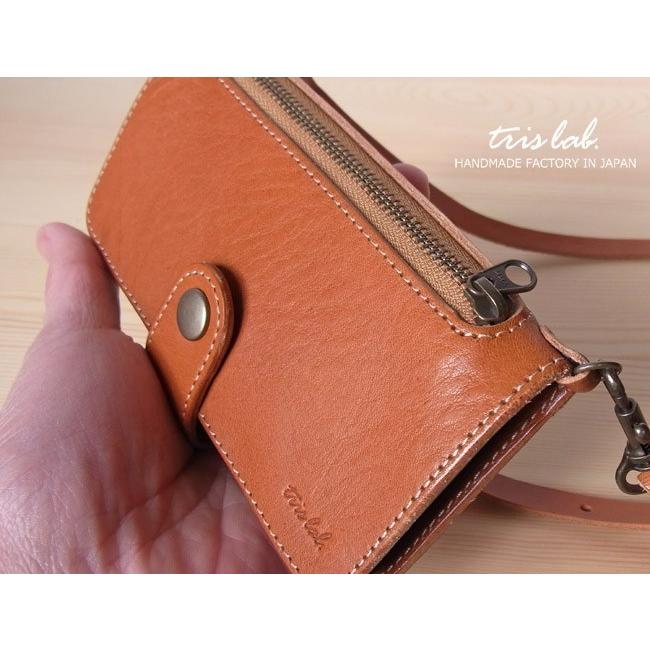 【ご予約注文品】 iphone12mini/13mini　スマホショルダーポシェット NEW!　iphone イタリアヌメ |  | 05