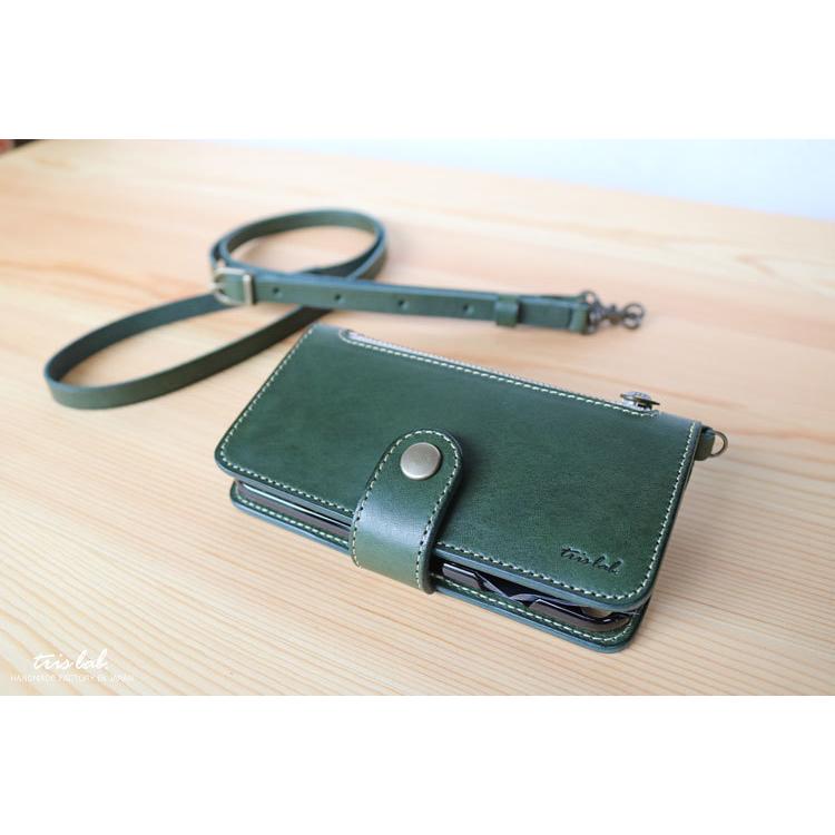 【ご予約注文品】 iphone12mini/13mini　スマホショルダーポシェット NEW!　iphone イタリアヌメ |  | 06