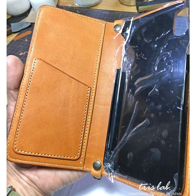 【ご予約受付】 iphone12pro MAX/13proMAX　スマホショルダーポシェット NEW!　iphone イタリアヌメ　（参考画像はihone６） |  | 07