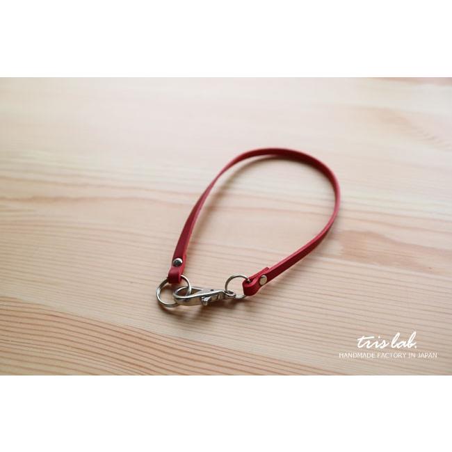 ストラップ　イタリアヌメ革のレザーストラップ（レッド）　ストラップ単品 |  | 03