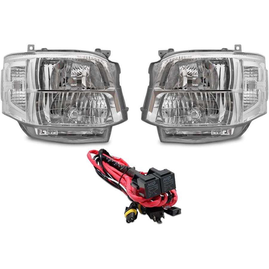 ハイエース 200系 3型 純正タイプ HID ヘッドライト レベライザー付き