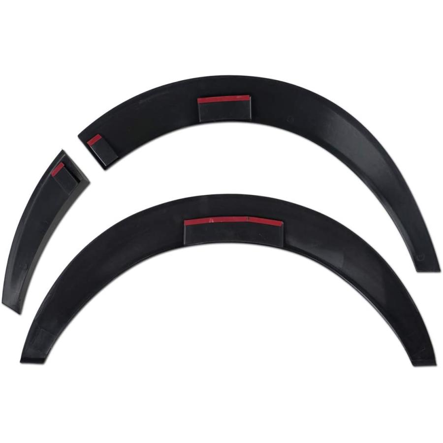 ハイエース オーバーフェンダー 200系 マットブラック 6ピース SET