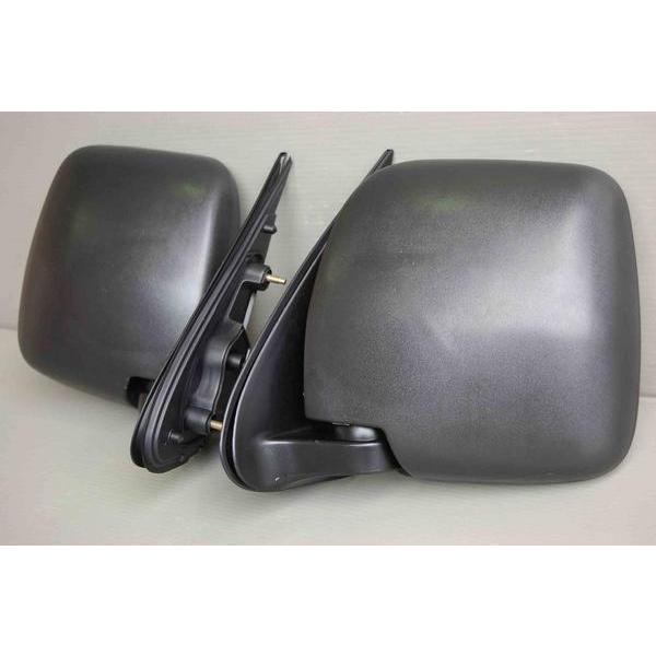 ハイエース ミラー 200系 フロント ミラーセット 純正タイプ クロ