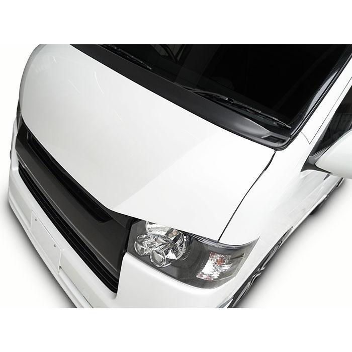 トヨタ200系ハイエース　TRISTAR'Sボンネット070 ハイエース エアロボンネット 200系 1型 2型 3型 4型 5型 6型