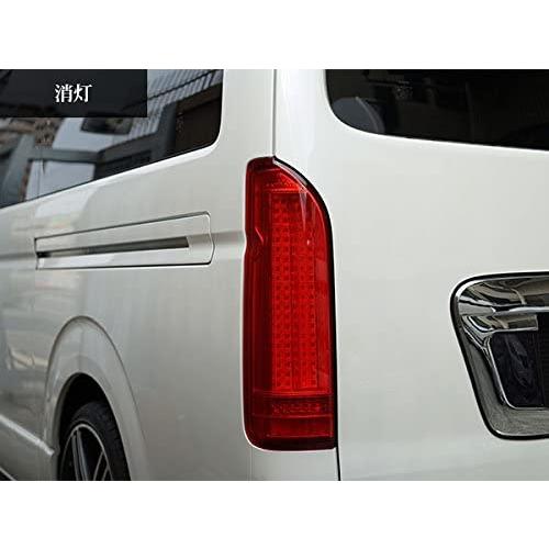 ハイエース テールランプ 200系 バーティカル オールレッド仕様 LED