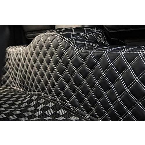 ハイエース デッキカバー ホワイトステッチ 標準ボディ用 200系 1型~8