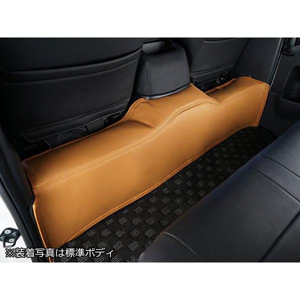 ハイエース デッキカバー キャメルレザー ワイドボディ ワゴン 用 200 